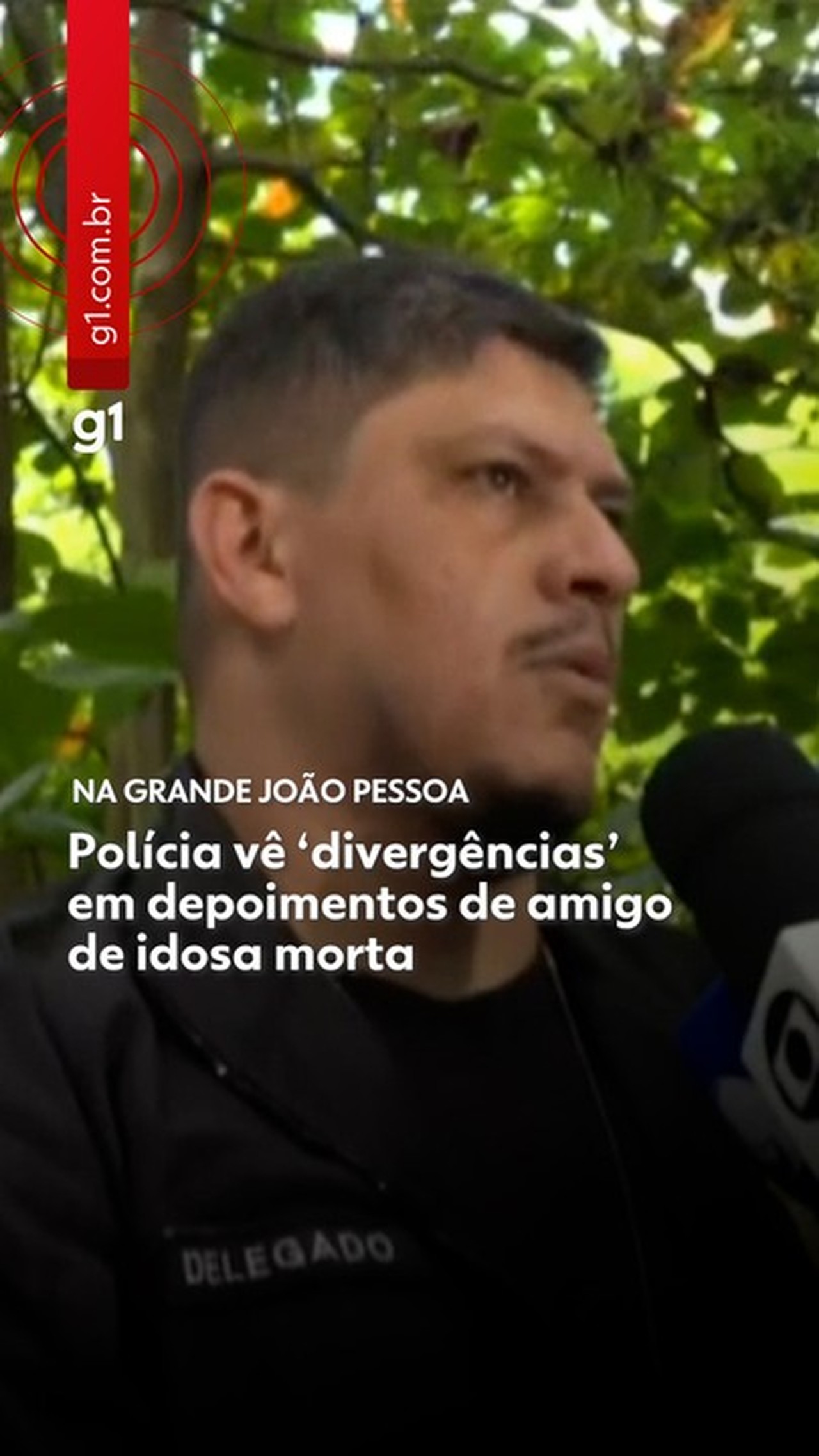 Polícia vê 'divergências' de horários em depoimentos de amigo de idosa encontrada morta, na Grande João Pessoa