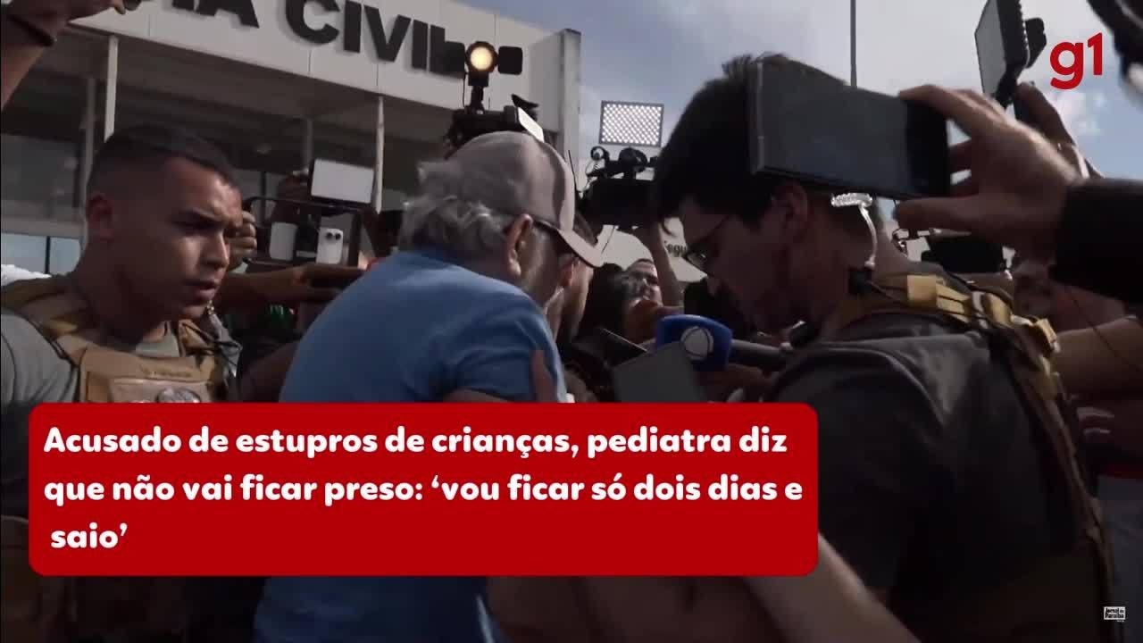 Pediatra condenado por estupro de crianças na PB tem pena ampliada para 32 anos