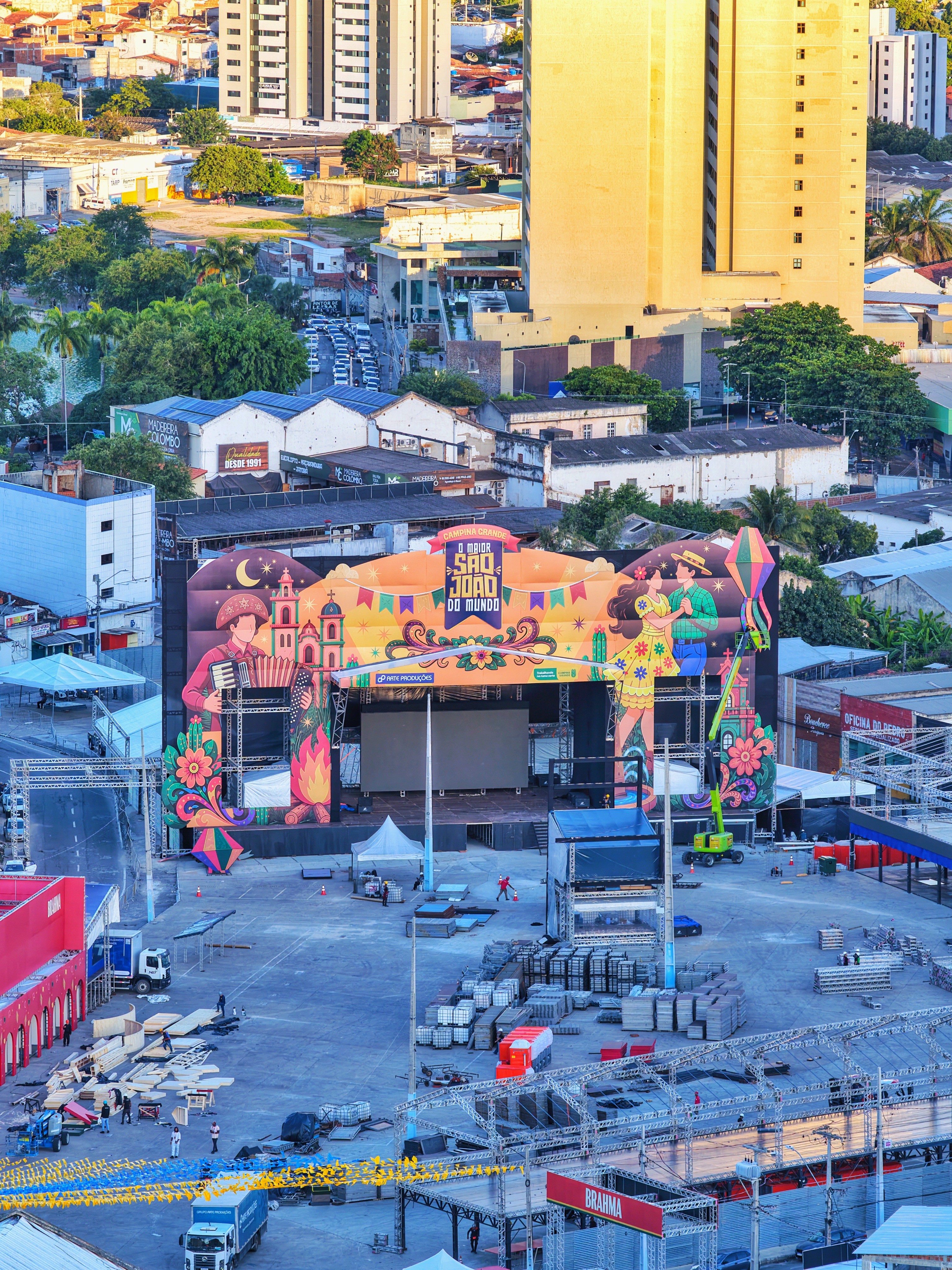 Veja como ficou o Parque do Povo para o São João 2026 de Campina Grande