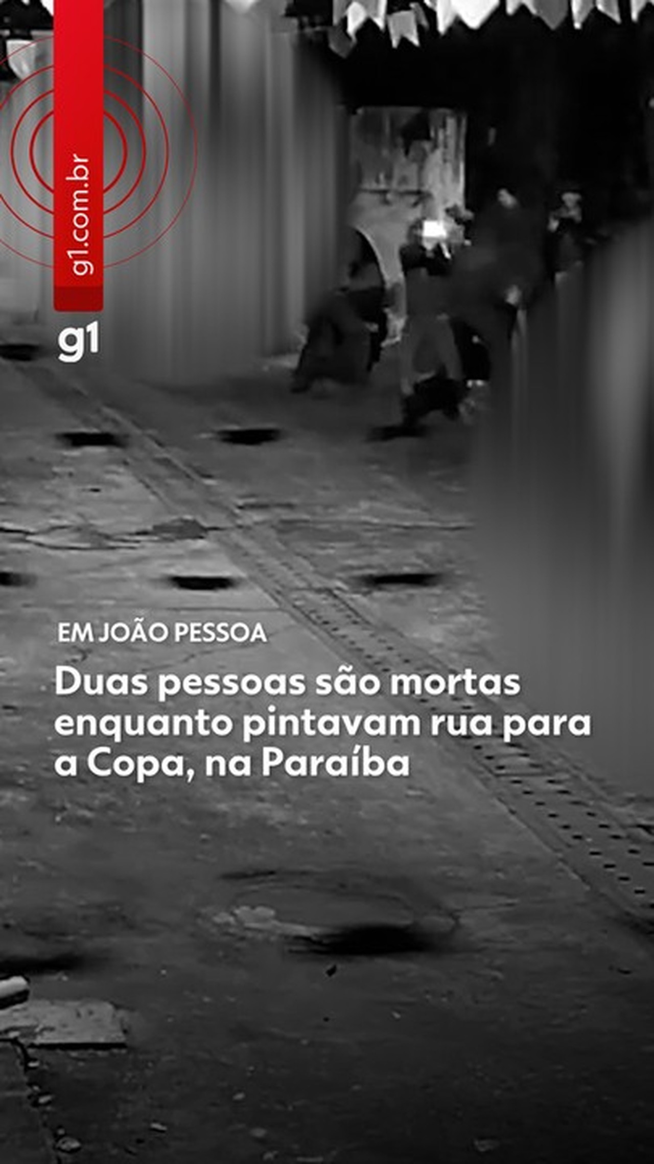 Vídeo mostra momento em que duas pessoas são mortas e outras duas feridas em ataque a tiros, em João Pessoa