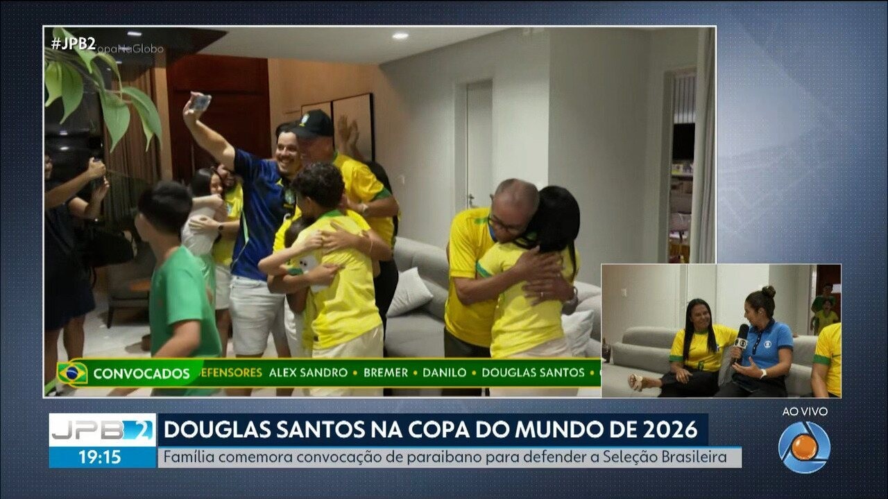 Pai de Matheus Cunha fala sobre emoção de ver paraibano brilhar pelo Brasil na Copa do Mundo: 'Fomos premiados'
