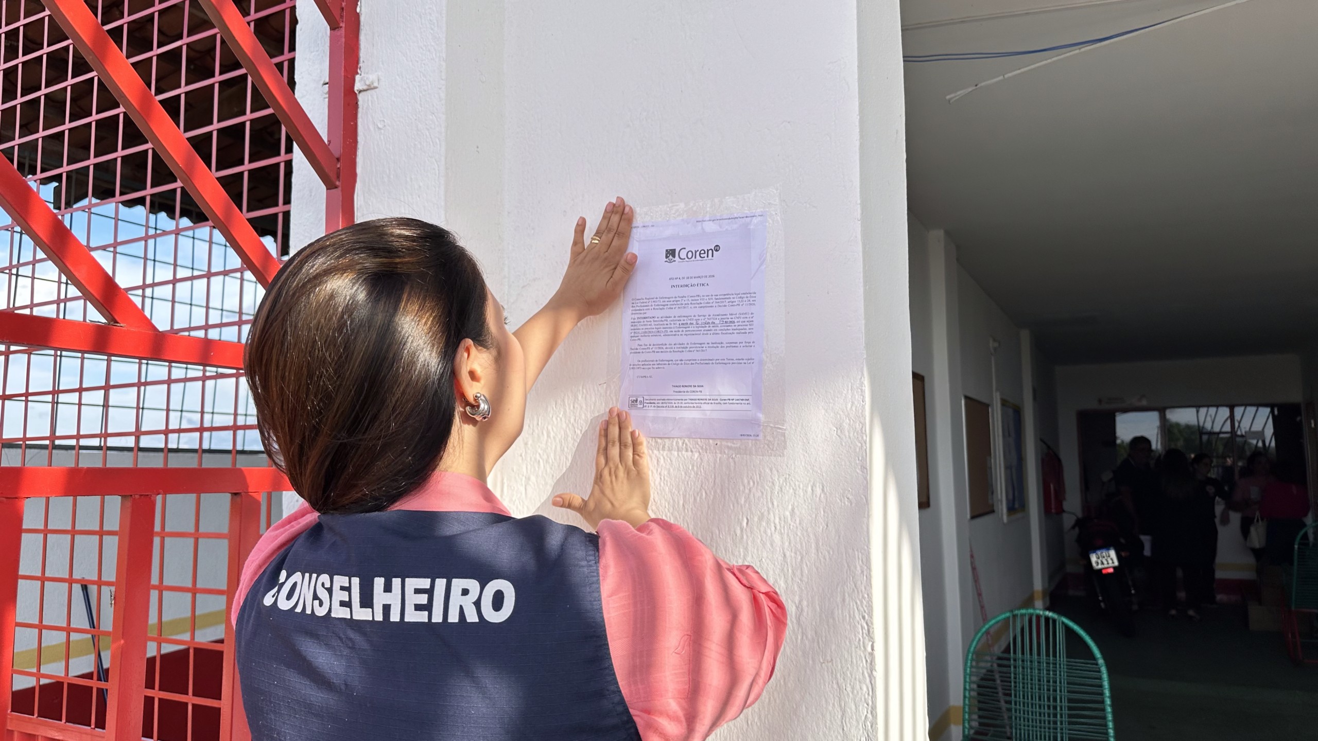 Conselho Regional de Enfermagem da PB interdita Samu em cidade no Sertão