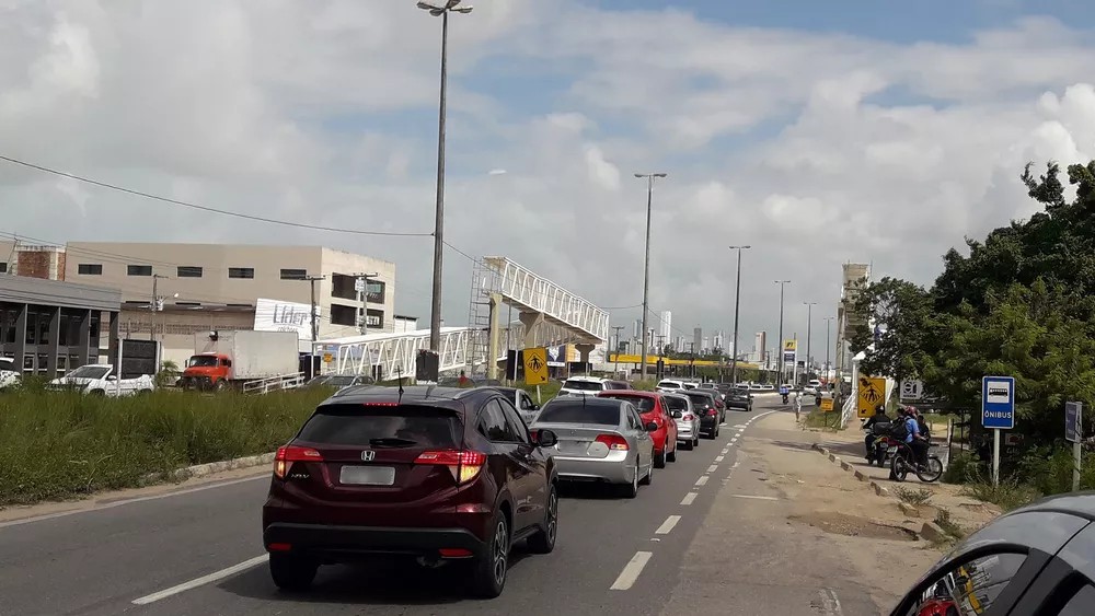 Após adiamento, trecho da BR-230 em Cabedelo, na PB, tem mudança no trânsito com desativação de retornos