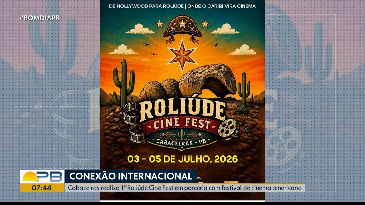 Festival internacional de cinema acontece a partir desta sexta (3) em Cabaceiras, a 'Roliúde Nordestina'