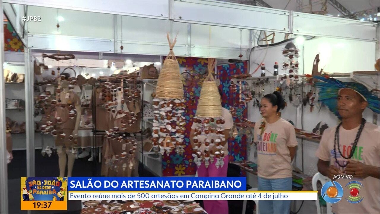 Salão do Artesanato Paraibano termina neste sábado (4) no São João de Campina Grande