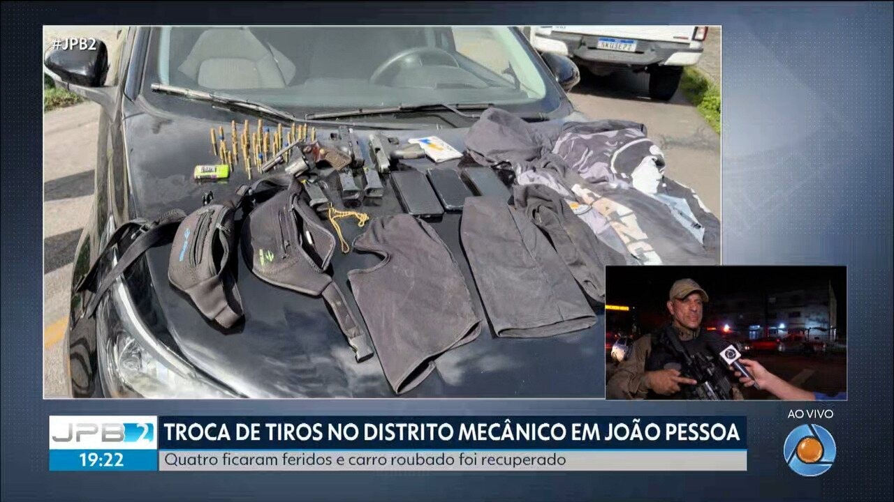 Polícia Militar apreende câmeras irregulares em operação no Distrito Mecânico, em João Pessoa 