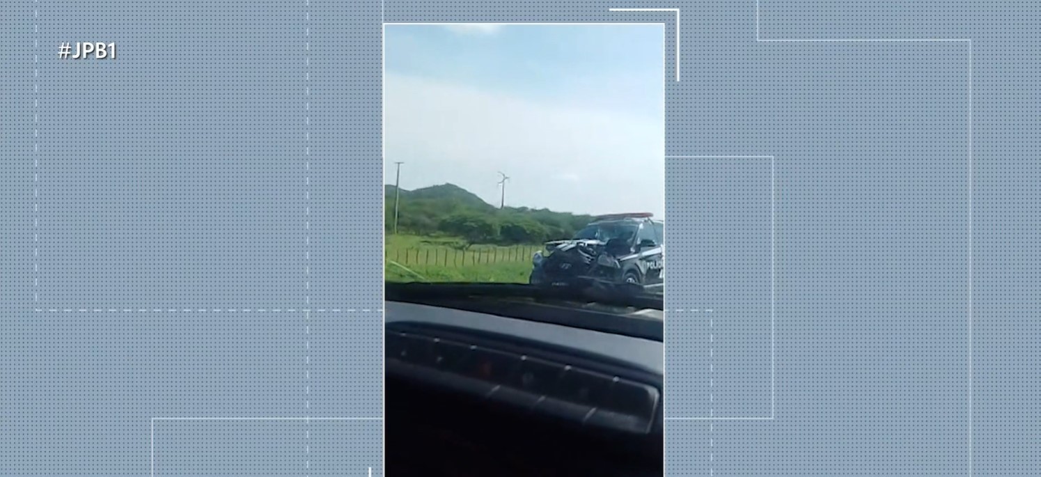 Homem morre após ser atropelado por viatura da Polícia Civil, na Paraíba