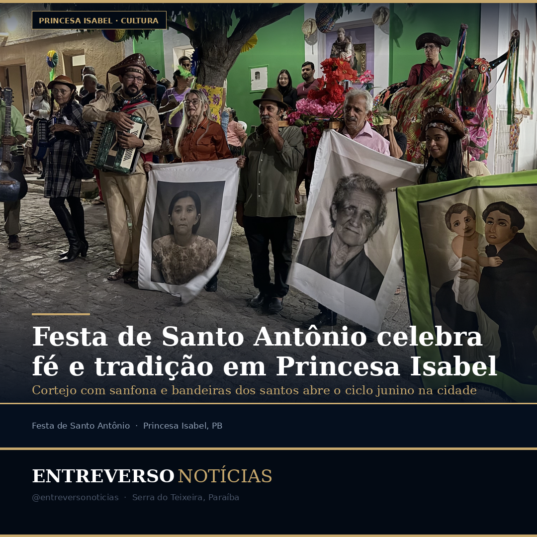 Festa de Santo Antônio celebra fé e tradição em Princesa Isabel