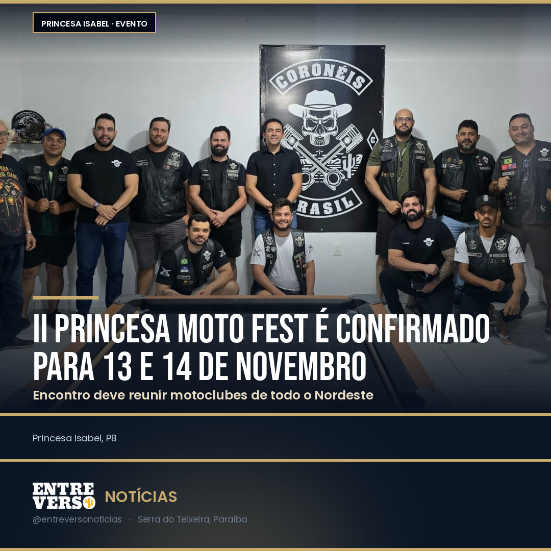 II Princesa Moto Fest é confirmado para 13 e 14 de novembro